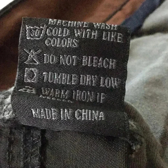 Darring USA Charcoal Fade Camouflage Pants Size 40 - Picture 8 of 9